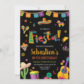 Invitation d'anniversaire Fiesta mexicaine, Annive (Devant)
