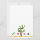 Invitation d'anniversaire Fille Fête (Dos)