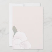 Invitation d'anniversaire Fille Flamant Rose Flora (Dos)