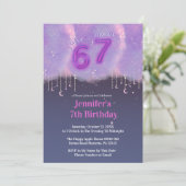 Invitation d'anniversaire Fille « J'avais 6 ans, m (Debout devant)