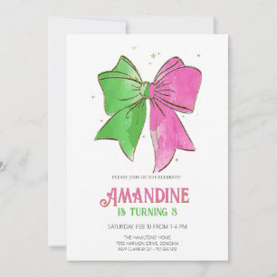 Invitation d'anniversaire Fille Sorcières Magiques