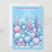 Invitation d'anniversaire fille sous la mer -Modif (Dos)