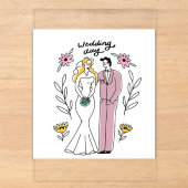 Invitation d'anniversaire Floral Bliss - Capriceux (Recto)