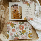 Invitation d'anniversaire florale | Anniversaire d