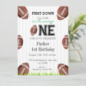 Invitation d'anniversaire Football 1ère année (Debout devant)