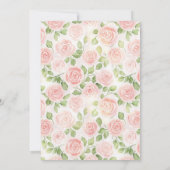 Invitation d'anniversaire : Gâteau Élégant & Céléb (Dos)