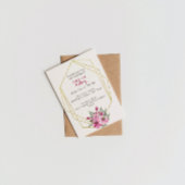 Invitation d'anniversaire géométrique