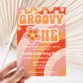 Invitation d'anniversaire Groovy One