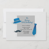 Invitation d'Anniversaire Guy (Devant)