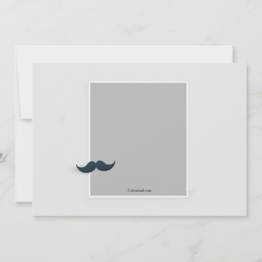 Invitation d'Anniversaire Guy (Dos)