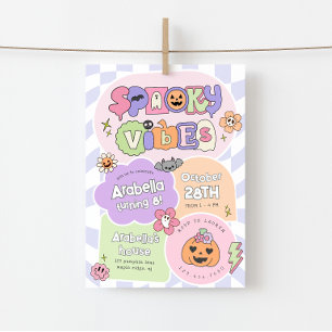 Invitation d'anniversaire Halloween préparatoire a