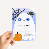 Invitation d'anniversaire Halloween Spooky One pou