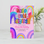 Invitation d'anniversaire Hello Double Digits 10 a (Debout devant)