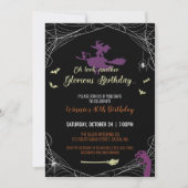 Invitation d'anniversaire Hocus Pocus (Devant)