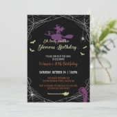 Invitation d'anniversaire Hocus Pocus (Debout devant)