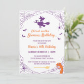 Invitation d'anniversaire Hocus Pocus (Debout devant)
