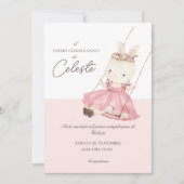 Invitation d'anniversaire | Invitation au baptême (Devant)