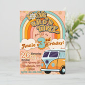 Invitation d'anniversaire Jeune, Sauvage & Trois (Debout devant)