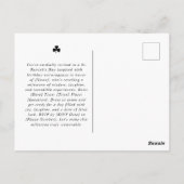 invitation d'anniversaire jour de la saint patrick (Dos)