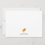 Invitation d'anniversaire - Ladybug (Dos)