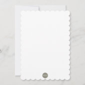 Invitation d'anniversaire lama 2 ans (Dos)