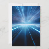 Invitation d'anniversaire Laser Tag Neon Laser Tag (Dos)