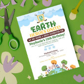 Invitation d'anniversaire : Les Héros de la Terre 