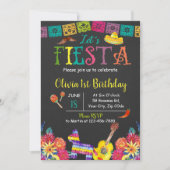 Invitation d'anniversaire Let's Fiesta (Devant)