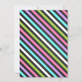 Invitation d'anniversaire Let's Jump and Play (Dos)