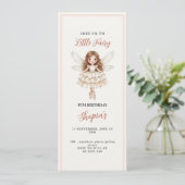 Invitation d'anniversaire Little Fairy Dream (Debout devant)