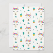 Invitation d'anniversaire Llama fun fiesta (Dos)