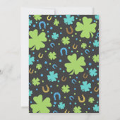 Invitation d'anniversaire Lucky One St. Patrick's  (Dos)