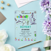 Invitation d'anniversaire Mad Science Party (Insitu (Mariage))