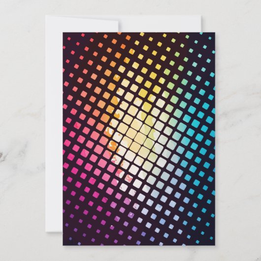 Invitation d'anniversaire magique (Dos)