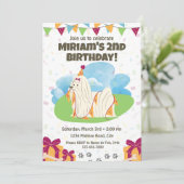 Invitation d'anniversaire maltaise (Debout devant)