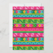 Invitation d'anniversaire mexicaine Cactus Fiesta (Dos)