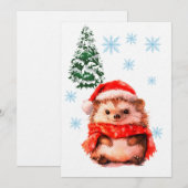 Invitation d'anniversaire mignonne pour animaux de (Devant / Derrière)