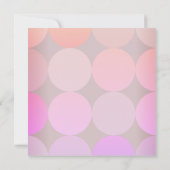 Invitation d'anniversaire moderne (Dos)