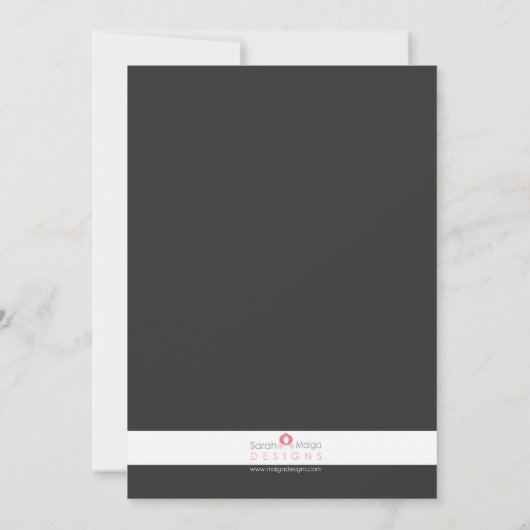 Invitation d'anniversaire Mustache Bash Blue (Dos)