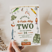 Invitation d'anniversaire O-Fish-Ally deux