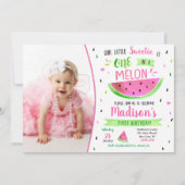 Invitation d'anniversaire One in a Melon (Devant)