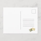 Invitation d'anniversaire par courrier avec distan (Dos)