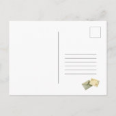 Invitation d'anniversaire par la poste avec distan (Dos)