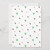 Invitation d'anniversaire pastèque Premier anniver (Dos)