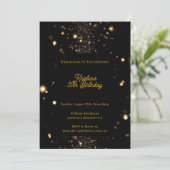 Invitation d'anniversaire personnalisable (Debout devant)