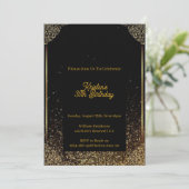Invitation d'anniversaire personnalisable (Debout devant)