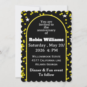 Invitation d'anniversaire personnalisable Modifi