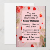 Invitation d'anniversaire personnalisable | Modifi (Devant / Derrière)