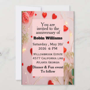 Invitation d'anniversaire personnalisable Modifi
