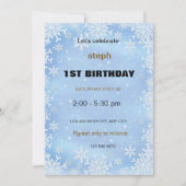 invitation d'anniversaire personnalisé (Devant)